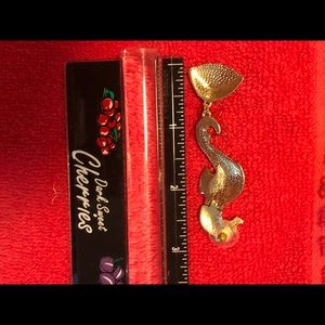 Betsey Johnson Jewelry - Betsey Johnson reticulated seahorse earrings nwot Betsey Johnson Jewelry - Betsey Johnson reticulated seahorse earrings nwot